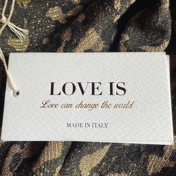 "Love is"   Black / Camo Dress, Size Small - Picture 14 of 15